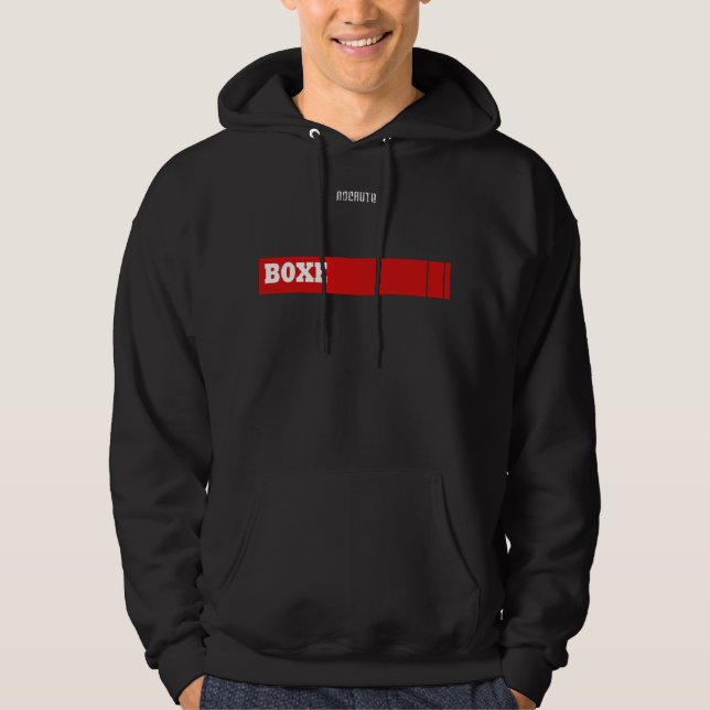 VESTE À CAPUCHE EMMITOUFLE HOODIE BOXE - STYLE 1 (Devant)