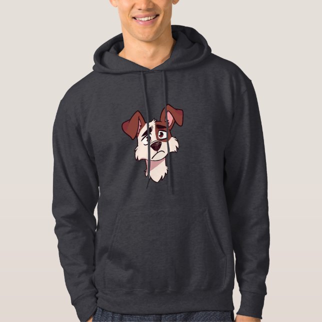 Veste À Capuche Emotional Dog Illustration Hoodie (Devant)