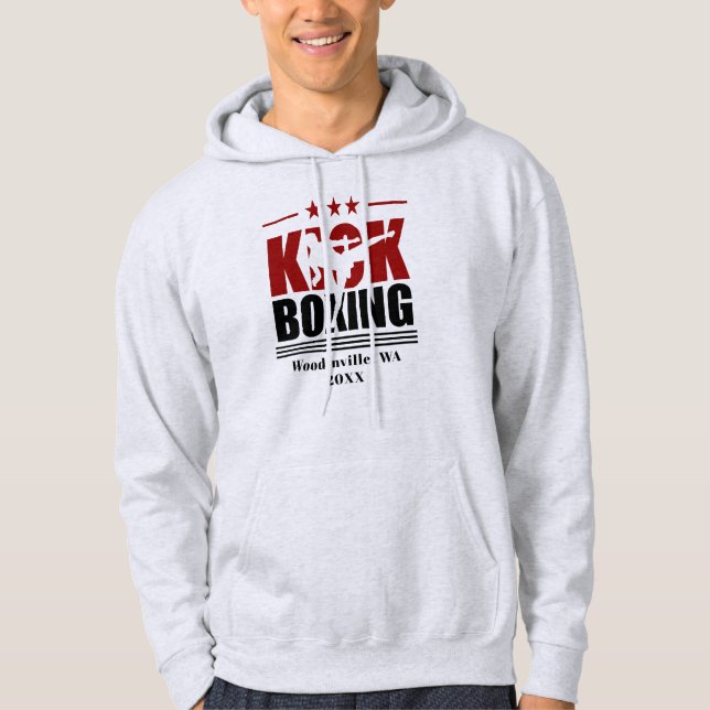 Veste À Capuche Emplacement de la boîte à clé personnalisée Nom de (Devant)