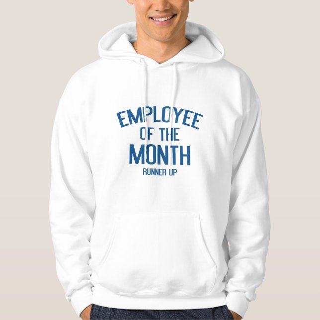 Veste À Capuche Employé Du Mois Prolongé (Devant)