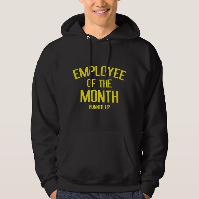 Veste À Capuche Employé Du Mois Prolongé (Devant)