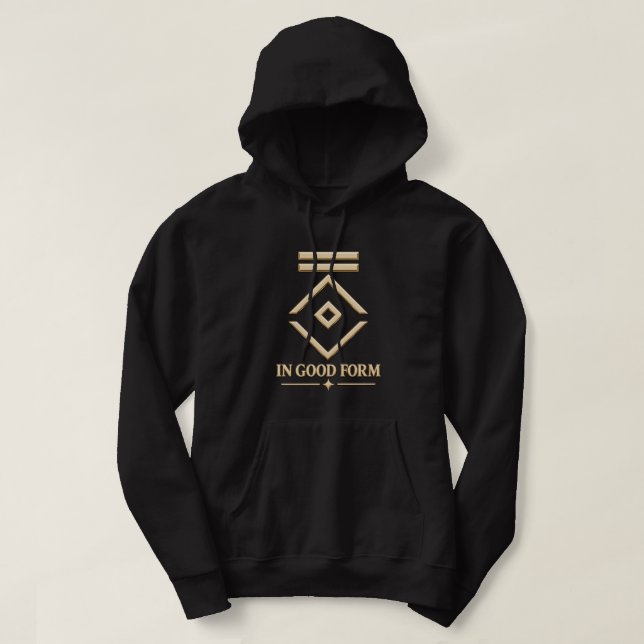 VESTE À CAPUCHE EN FORME (Design devant)