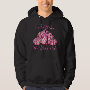 Veste À Capuche En Octobre Nous Portons Pink Citrouille Leopard Po