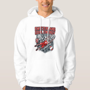 Veste À Capuche Énergie de but Suisse Skeleton Striker Nations B