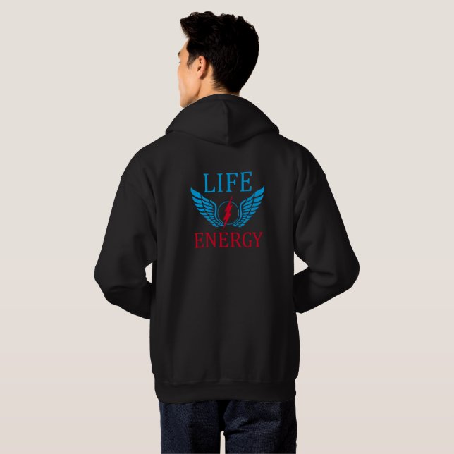 Veste À Capuche Énergie vitale (Dos entier)