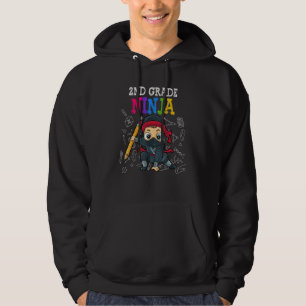 Veste À Capuche Enfants 2e année Retour à l'école Ninja Garys