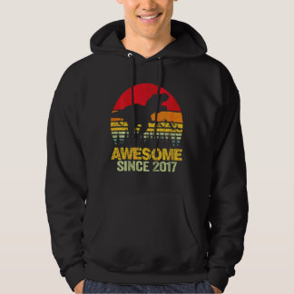 Veste À Capuche Enfants 5e anniversaire Dinosaur Trex stupéfiant d