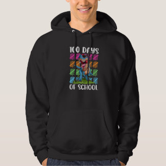 Veste À Capuche Enfants dinosaures 100e jour d'école Joyeux 100 jo