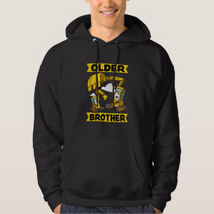 Veste À Capuche Enfants Frère aîné 2023 Excavateur de Digger Dredg