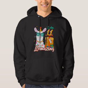 Veste À Capuche Enfants I Am 11 Years and Llamazing Llama 11th Bi