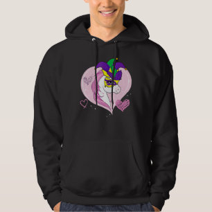 Veste À Capuche Enfants Mardi Gras Unicorn Cute Jester Carnival Ma