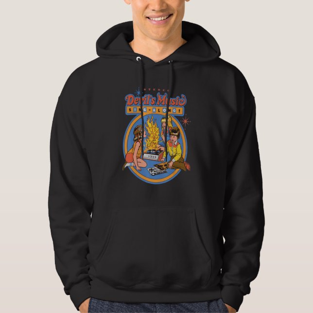 Veste À Capuche Enfants Ste Reo Devils Musique Chanter le long de  (Devant)