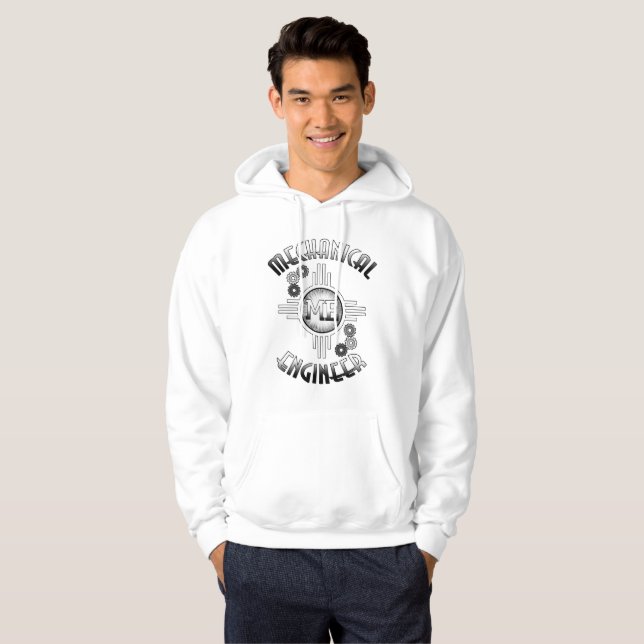 Veste À Capuche Engins mécaniques (Devant entier)