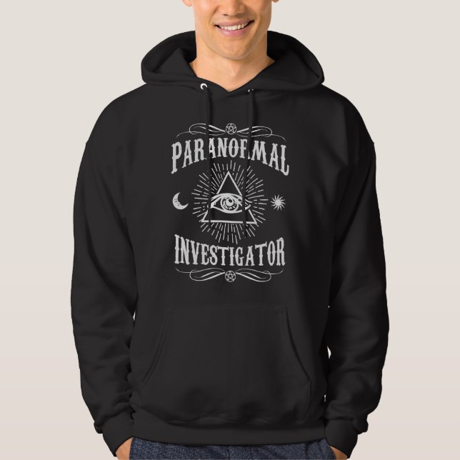 Veste À Capuche Enquêteur paranormal - Chasse aux fantômes (Devant)