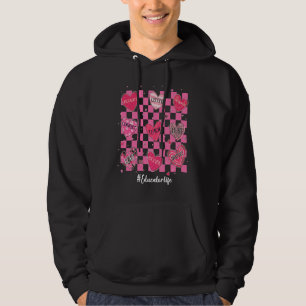 Veste À Capuche Enseignant Coeur Enseigner l'amour Inspirer les fe
