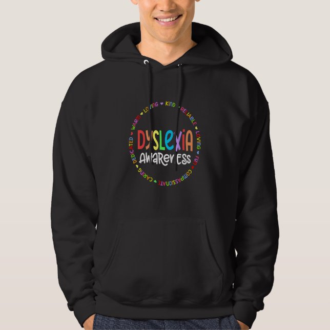 Veste À Capuche Enseignant de soutien scolaire pour la sensibilisa (Devant)
