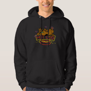 Veste À Capuche Enseigne au néon de hot-dog de Scooby-Doo