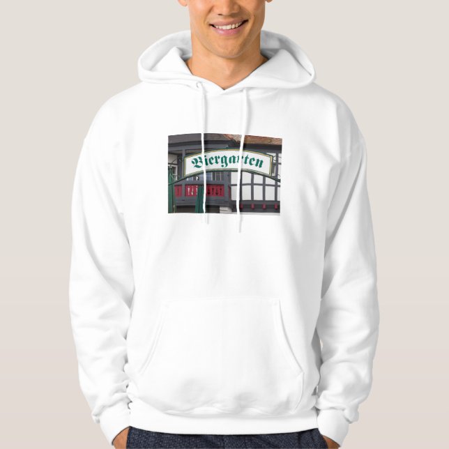 Veste À Capuche Enseigne de biergarten, Allemagne (Devant)