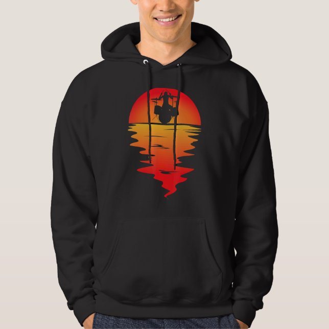 Veste À Capuche Ensemble À Tambour Coucher Pour Batteur Et Percuss (Devant)