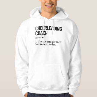 Veste À Capuche Entraîneur de pom-pom girls citation drôle_850