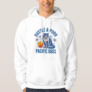 Veste À Capuche Entrepreneur Boss - Hustle & Purr Pacific Money