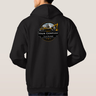 Veste À Capuche Entreprise de Construction de Matériel Lourd Profe