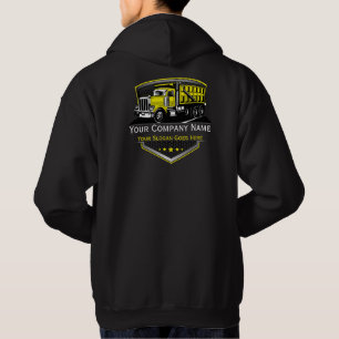 Veste À Capuche Entreprise de Transport de Camionnage Professionne