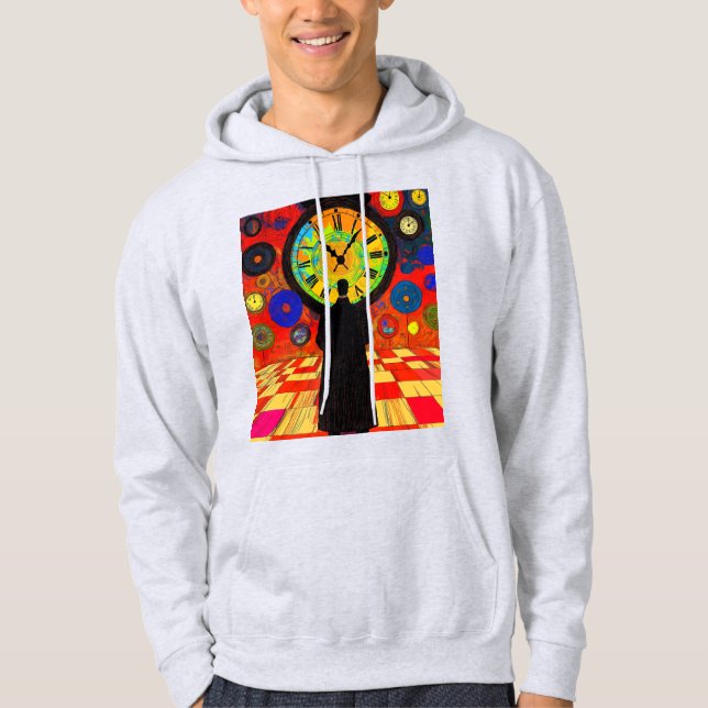 Veste À Capuche Entrez dans le monde des boucles de temps infinies (Devant)