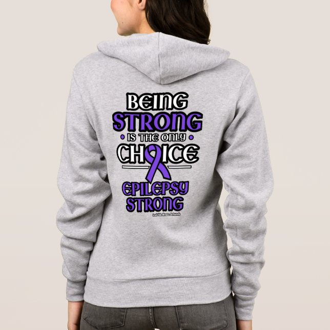 Veste À Capuche Épilepsie forte (Dos)