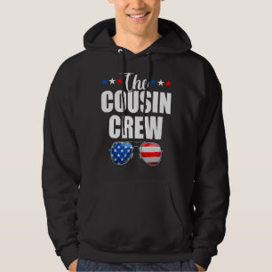 Veste À Capuche Équipe Cousin 4 juillet Famille Patriotique Améric