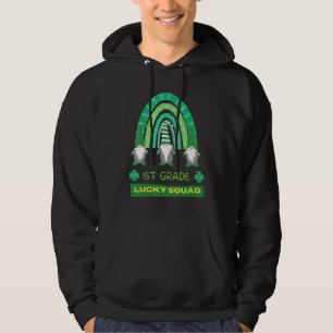 Veste À Capuche Équipe de 1ère année Rainbow Gnome Happy St patric