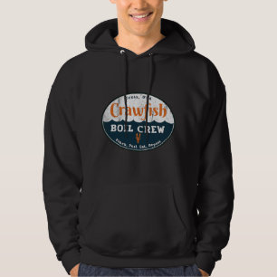 Veste À Capuche Équipe de bouillon d'écrevisses Louisiane Festival