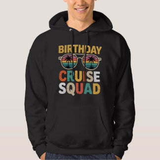 Veste À Capuche Équipe de Croisière d'Anniversaire