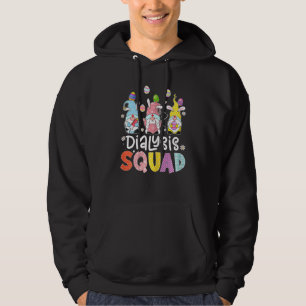 Veste À Capuche Equipe de dialyse des femmes oeufs lapin Gnome Cha