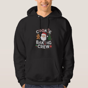 Veste À Capuche Équipe de fabrication de biscuits de Noël Famille