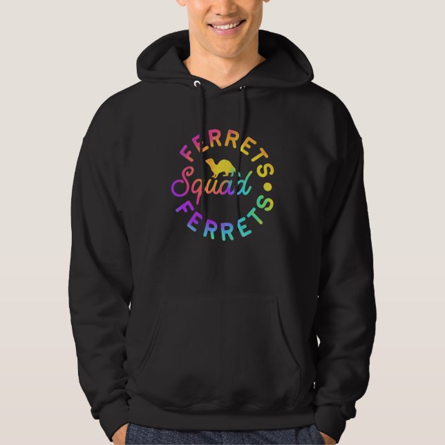 Veste À Capuche Équipe de furets Furet (Devant)