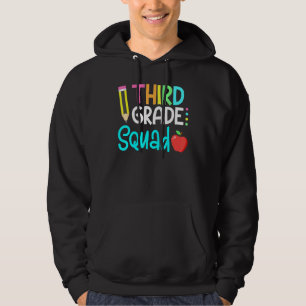 Veste À Capuche Équipe de la 3e année Équipe de l'école de retour