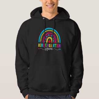 Veste À Capuche Équipe de maternelle retour à l'école arc-en-ciel
