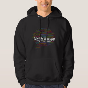 Veste À Capuche Équipe de pathologie de la parole orthophonie