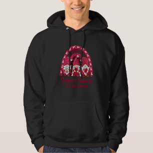 Veste À Capuche Équipe de soutien Gnomies Mois de sensibilisation