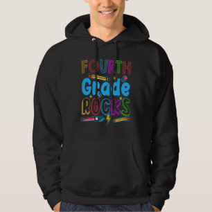 Veste À Capuche Équipe des Rocks de 4e année Mens Enseignant de 4e