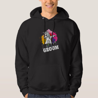 Veste À Capuche Équipe d'Homme Marié Hommes Enterrement de Vie de