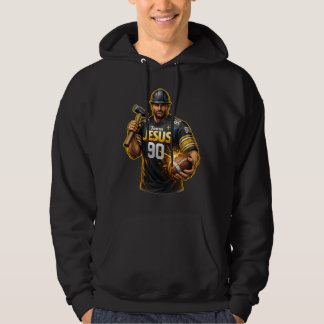 Veste À Capuche Équipe JESUS Football 90 - Chrétien