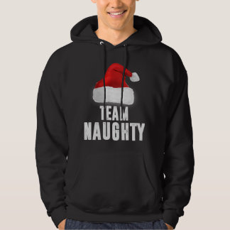 Veste À Capuche Équipe Naughty Funny Noël Pyjama Famille Matchin