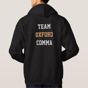 Veste À Capuche Équipe Oxford Comma T-Shirt