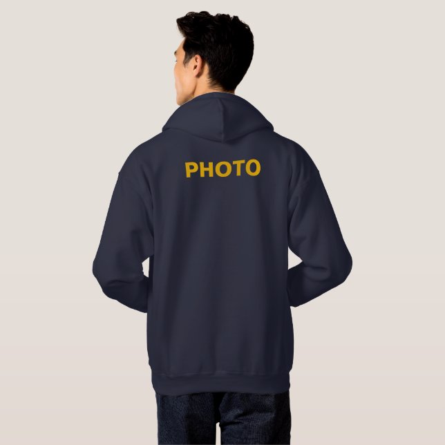 Veste À Capuche Équipe photo. (Dos entier)