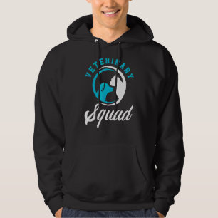 Veste À Capuche Équipe vétérinaire Funny Vet Tech Vétérinaire Tech
