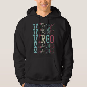 Veste À Capuche Équipe Vierge Fille Horoscope Septembre Août Roi Z