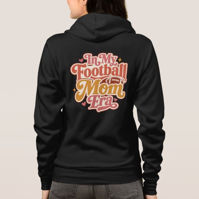 Veste À Capuche Ère de Maman de Football (Dos)