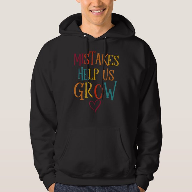 Veste À Capuche Erreurs Nous Aider À Développer L'Inspiration De L (Devant)